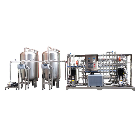 EDI Deionized Water System 5000L/H Two Stage Water Treatment Machine CE Industrial Ultra Pure Water Filter SUS316