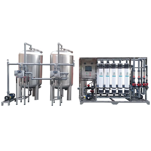 UF System with 10tph Ultrafiltration Water Filter Plant Water Treatment Equipment UF Water Plant Ultrafiltration System for Drinking Water