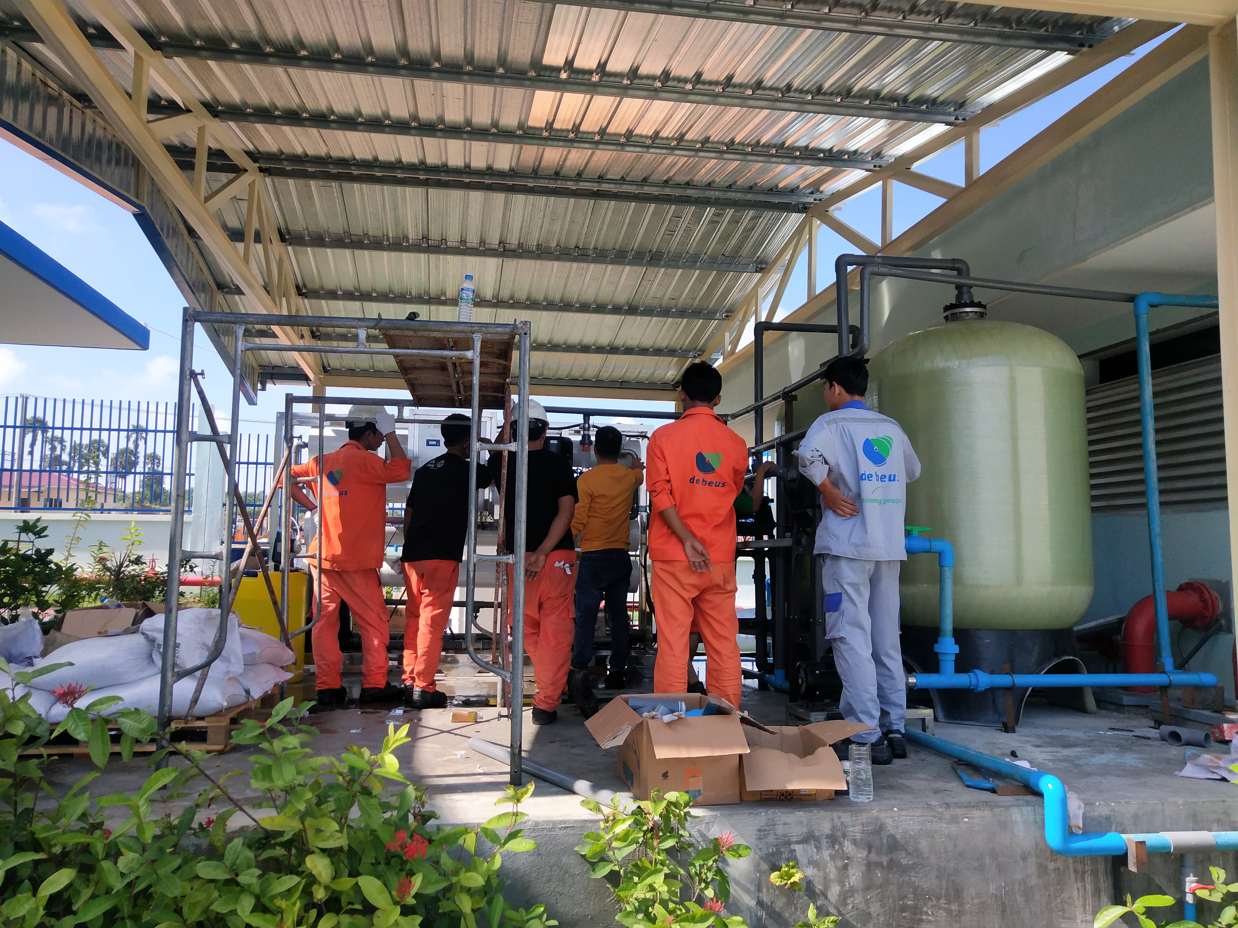 6000LPH Brackish Water Treatment Equipment In Myanmar