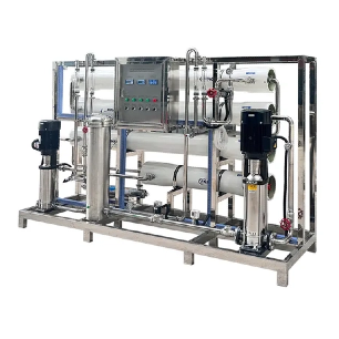 How much power is required for the reverse osmosis plant to operate?