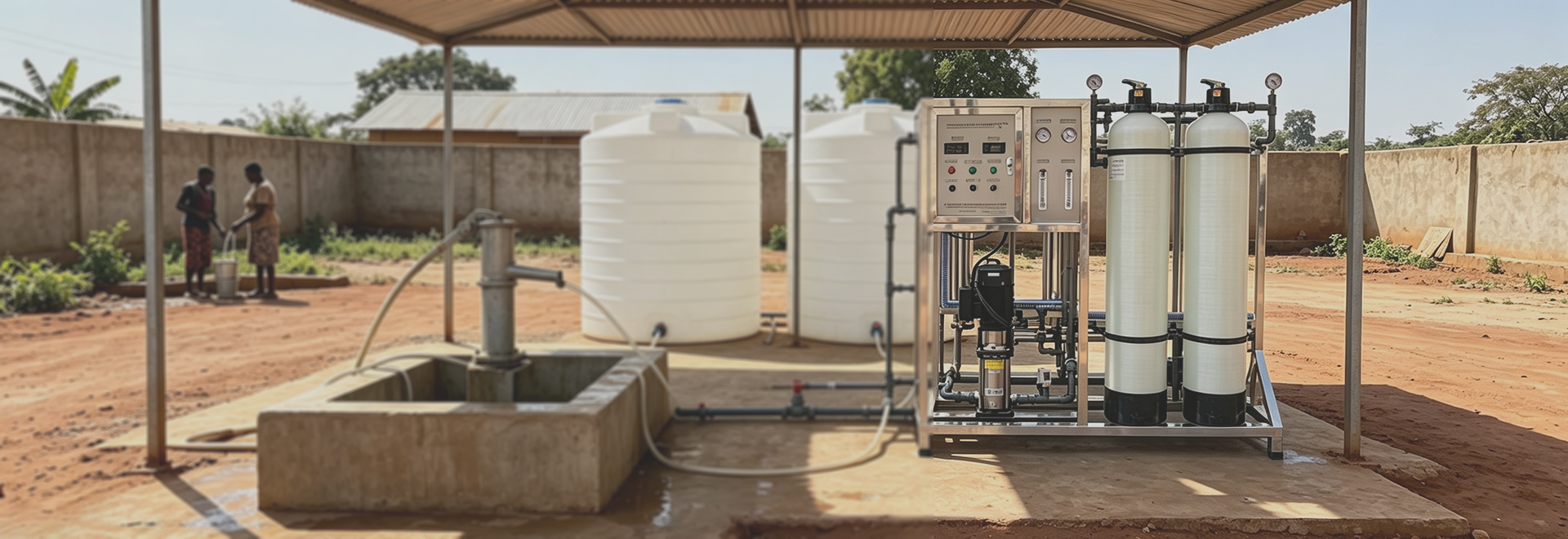 One-stage Reverse Osmosis Plant