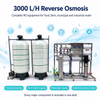 3000L/H Industrial Reverse Osmosis Plant 