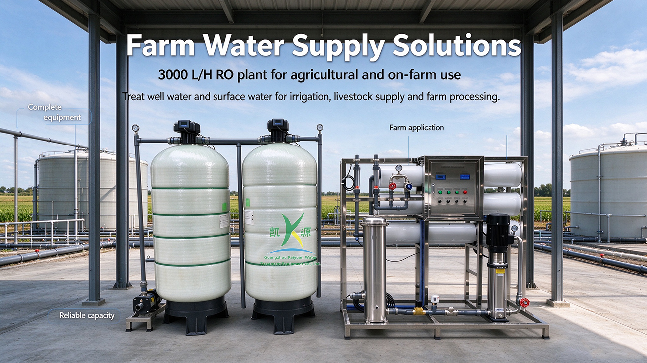 3000L/H Reverse Osmosis Water Treatment Equipment