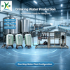 6T/H Brackish Water Reverse Osmosis Equipment For Industrial Pure Water Making