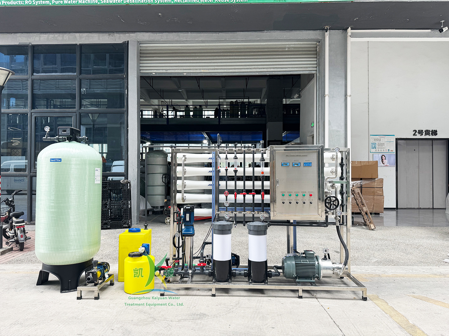 20tpd two-stage seawater desalination plant