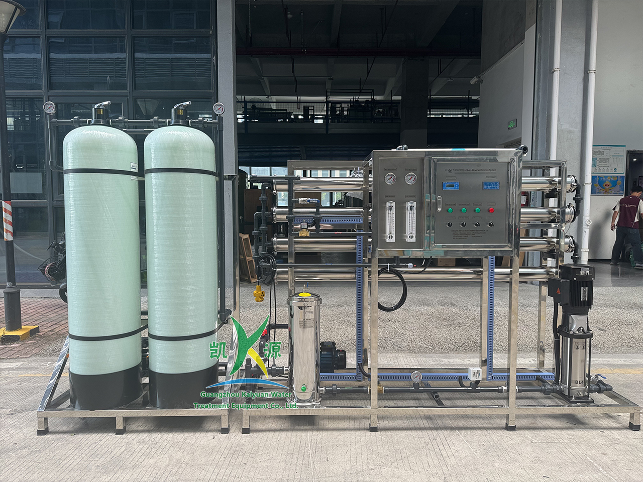 RO-2000L/H reverse osmosis system overview