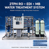2TPH Two-stage RO + EDI + Mixed Bed Ultrapure System