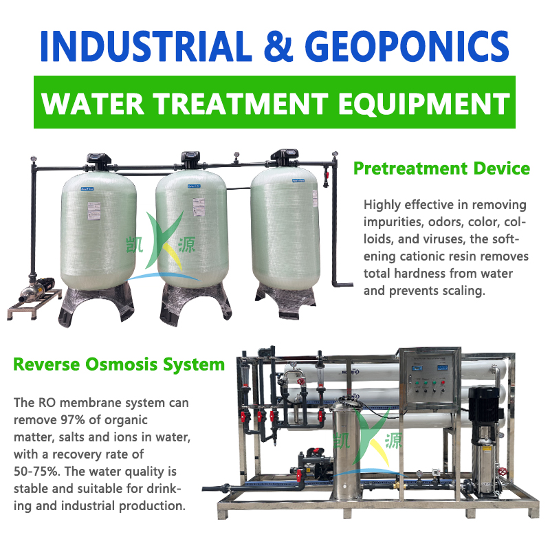 6000L/H reverse osmosis water purification equipment
