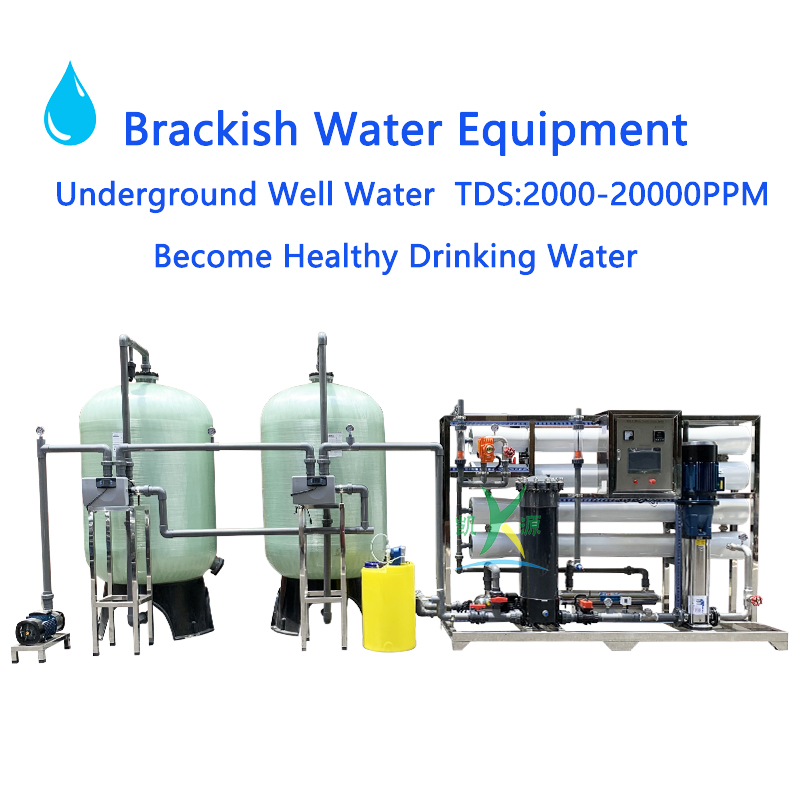 8TPH Brackish Water Reverse Osmosis System Kaiyuan Guangzhou