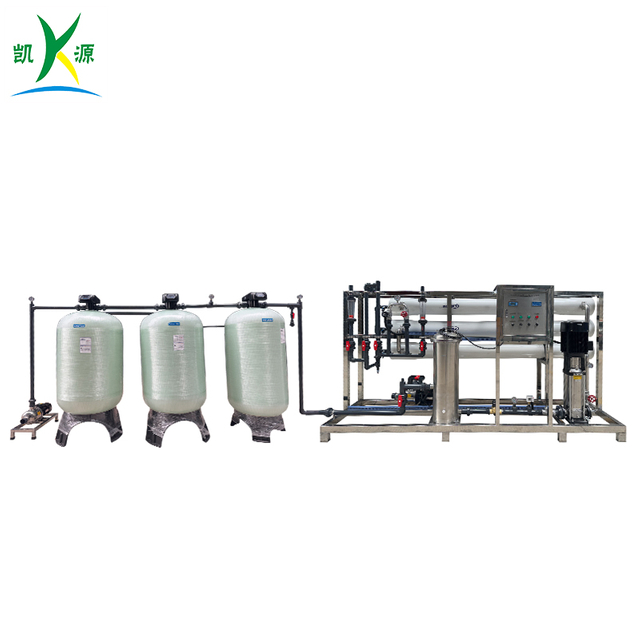 Equipo de &oacute;smosis inversa del agua salobre 6T/H para la fabricaci&oacute;n industrial del agua pura