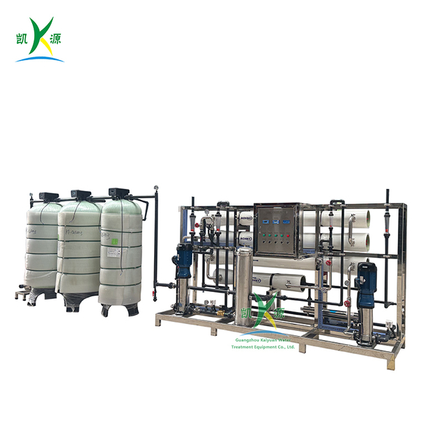 Sistema de tratamiento de agua RO de dos etapas 3000L/H con filtraci&oacute;n de ablandamiento previo