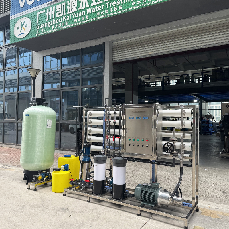 20TPD Two Stage RO Seawater Desalination System