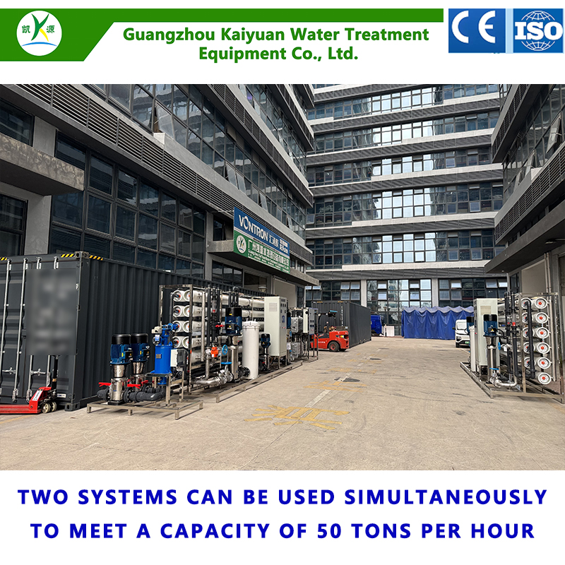 Two‑stage RO+EDI Process Flow Diagram