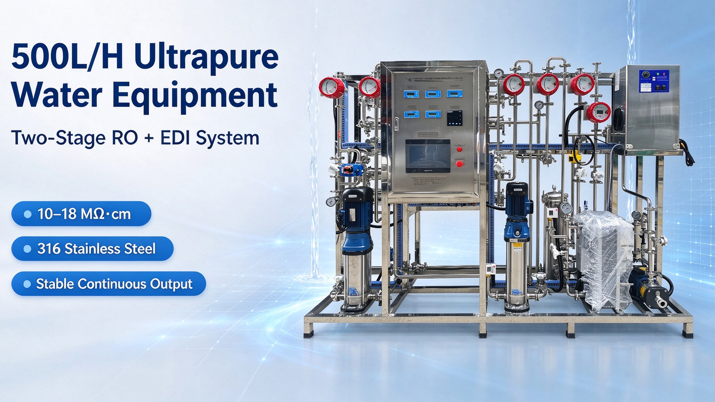 Two‑stage RO+EDI Process 