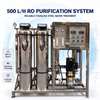 500L/H Stainless Steel RO Water Treatment System