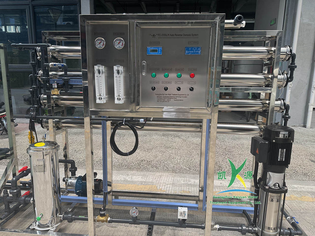 RO membrane array