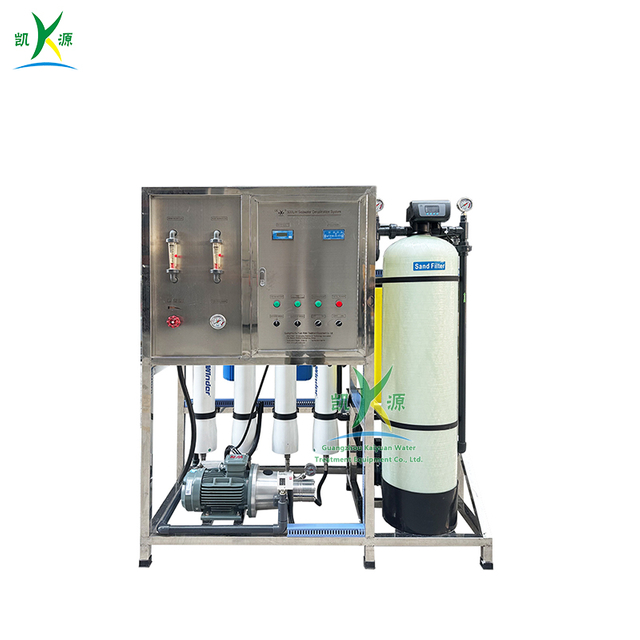 Sistema de desalinizaci&oacute;n por &oacute;smosis inversa de agua de mar 500L/H
