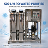 500L/H Stainless Steel RO Water Treatment System